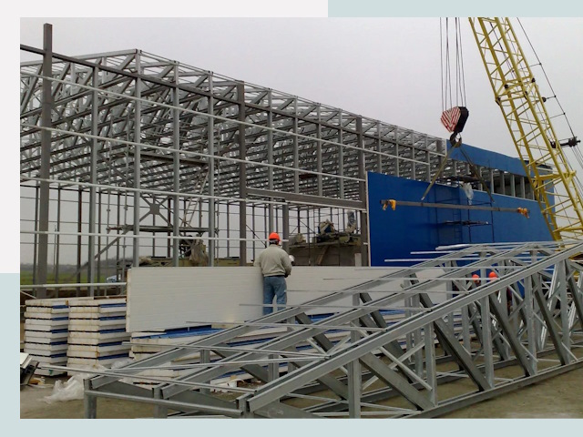 Строительство заводов в Белове