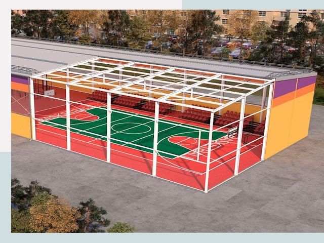 Спортивные сооружения в Белове