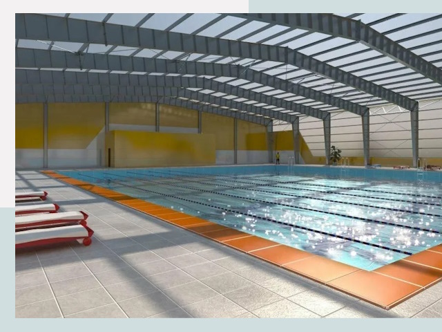 Строительство крытых бассейнов в Белове