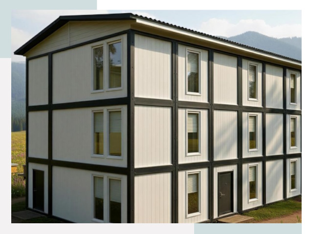 Модульные общежития в Белове