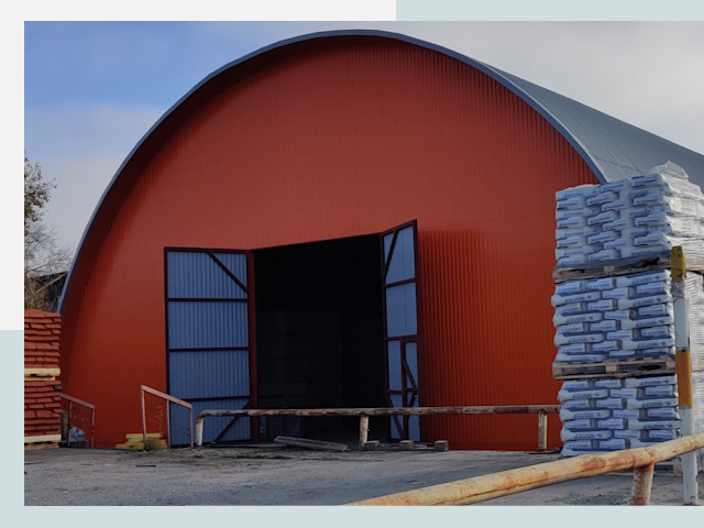 Полукруглые ангары по цене от 652 руб. в Белово