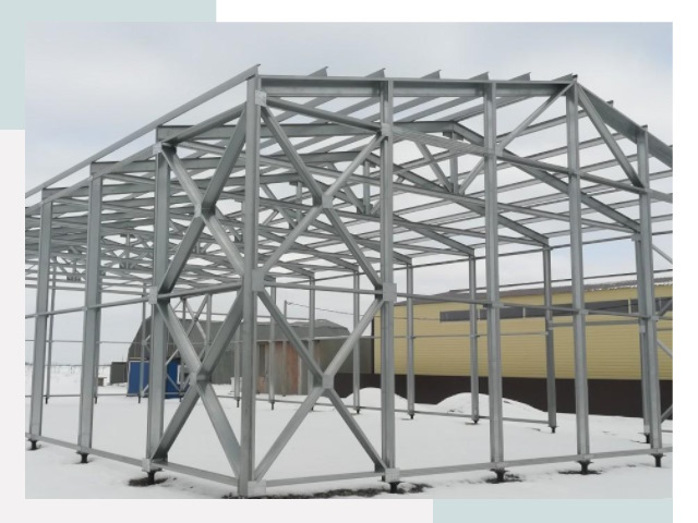 Каркасные ангары в Белове