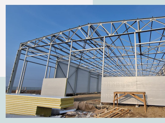 Утепленные ангары в Белово от 652 руб. за м²