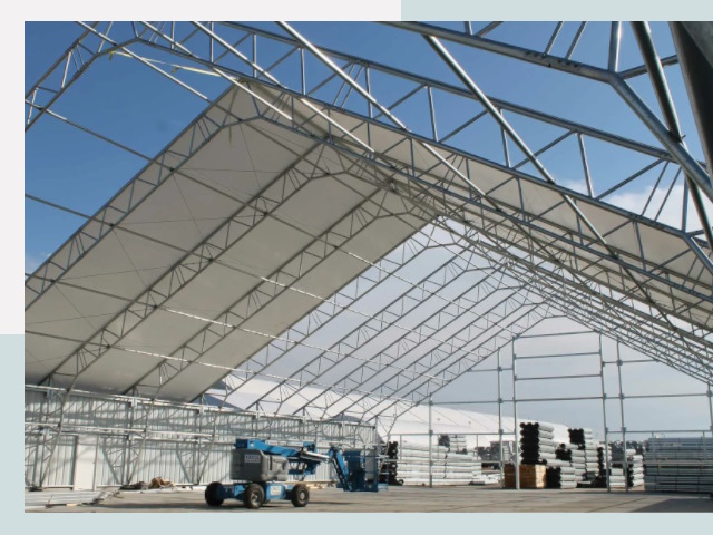 Каркасно-тентовые сооружения от СтальСтрой-Блв по цене 652 руб.