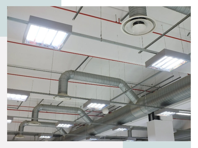Вентиляция ангаров в Белове