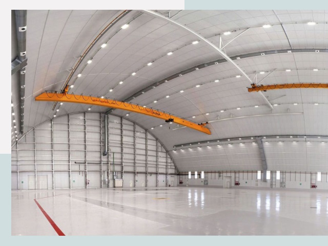 Оснащение ангаров в Белово от СтальСтрой-Блв - цена от 652 руб.