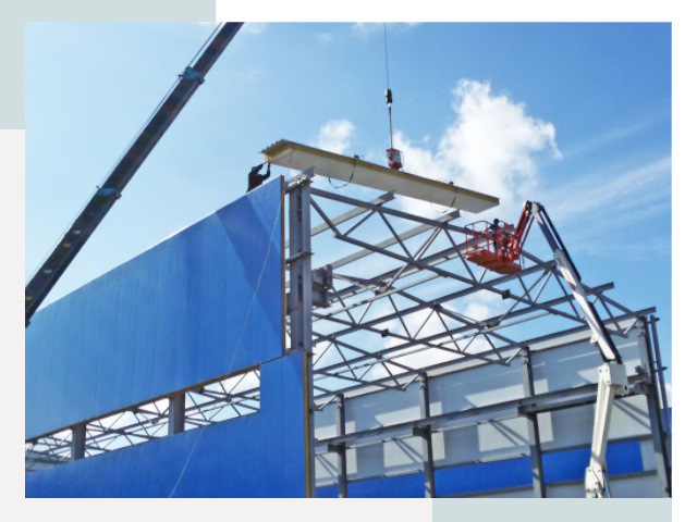 Монтаж сэндвич-панелей в Белове