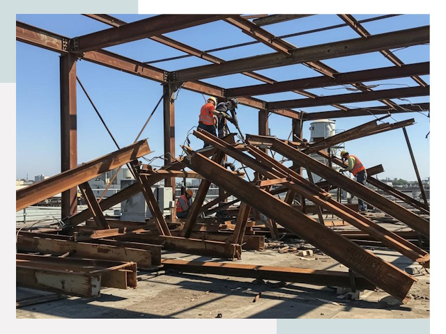 Демонтаж металлоконструкций в Белове от 652 руб.