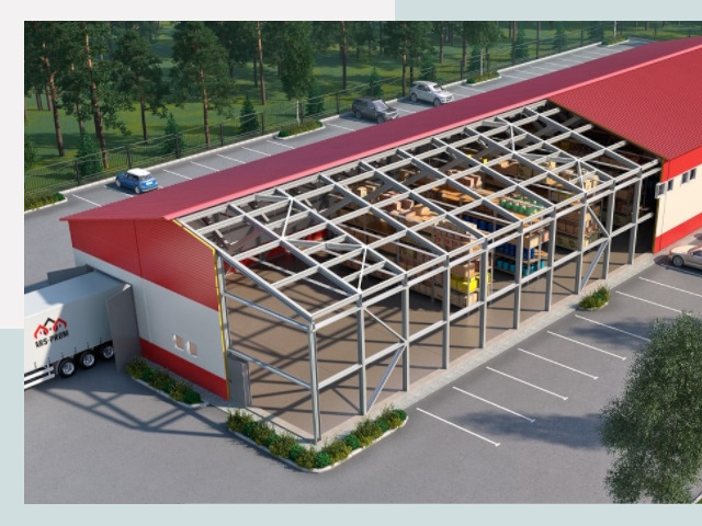 Проектирование ангаров в Белове от 652 руб.