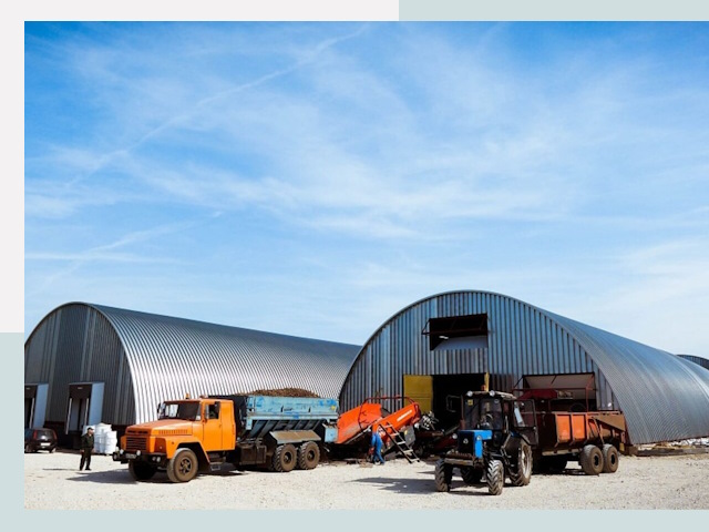 Ангары для спецтехники в Белове