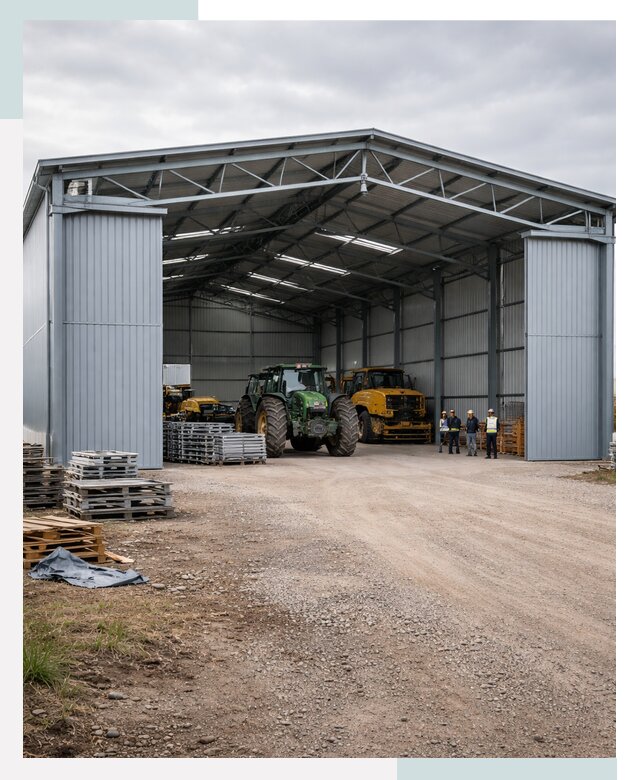 Ангары для сельхозтехники в Белове от 21718 р. | СтальСтрой-Блв