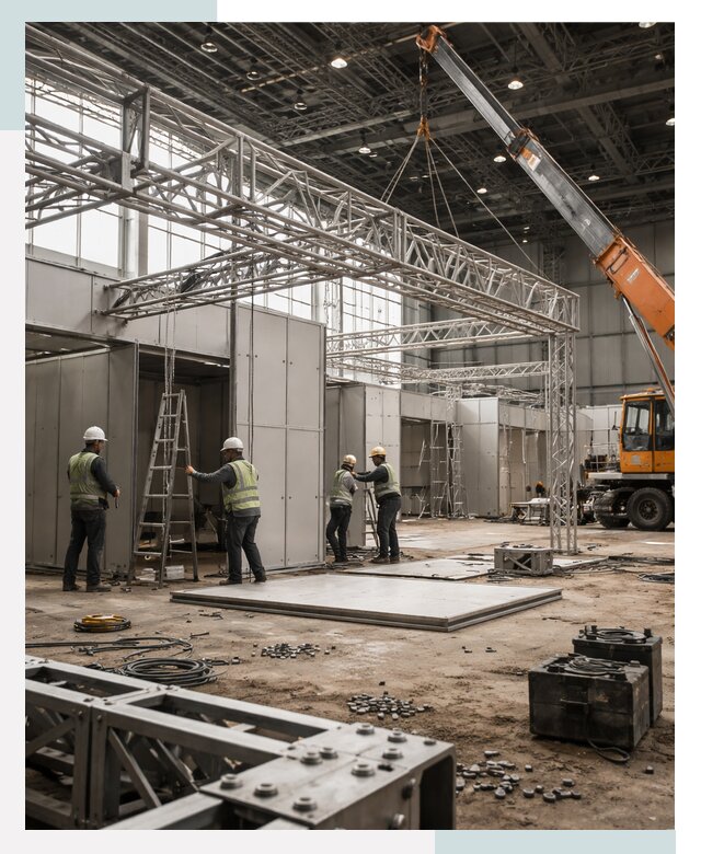 Строительство выставочных павильонов в Белове от 38007 р.| СтальСтрой-Блв