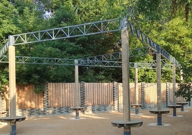 Терраса из металлоконструкций под ключ, проектирование, изготовление и монтаж от СтальСтрой-Блв